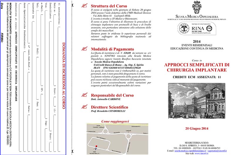 Approcci semplificati di chirurgia implantare